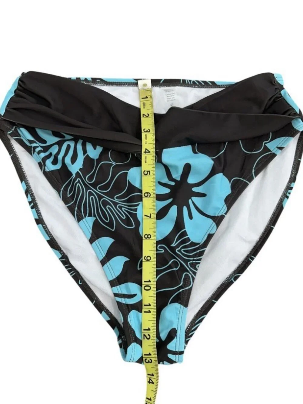 Sopliagon Women High Waist Bikini Set Halter Floral Print Two Piece NWT Size M